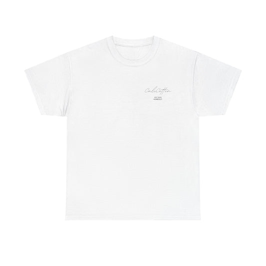 White Comfort Tee ( Unisex)