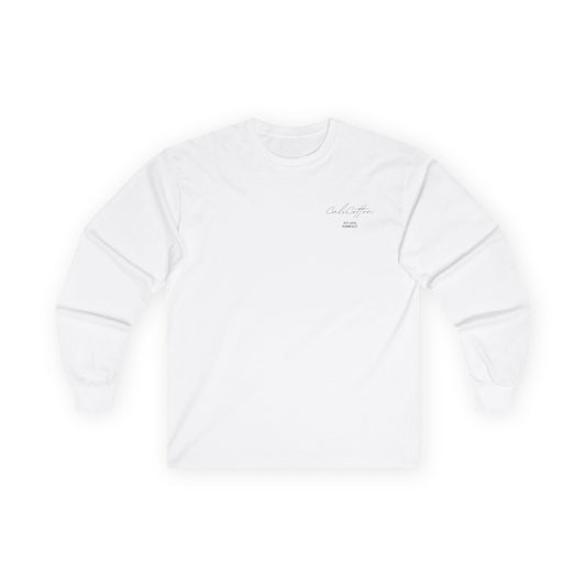 White Long Sleeve Tee (Unisex)